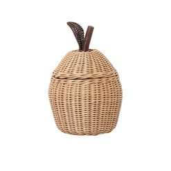 Ferm Living Panier Pomme En Rotin Online