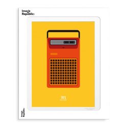 Image Republic Affiche Le Duo 70'S Tape Recorder - 40 X 50 Cm Best