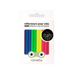 Rainette Reflecteurs Pour Rayons De Velo - Fluo New