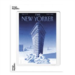 Image Republic Affiche The Newyorker 204 Schossow Flatiron Ice 9 Mars 2015 - 40 X 50 Cm Best