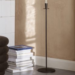 Ferm Living Bougeoir Hoy Casted - H 86 Cm - Noir Clearance