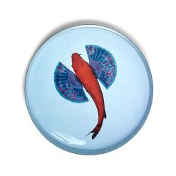 Gangzai Plateau Rond Fishkoi En Fer - O 33 Cm Wholesale