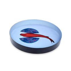 Gangzai Plateau Rond Fishkoi En Fer - O 33 Cm Wholesale