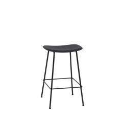 Muuto Tabouret De Comptoir Fiber Tube Noir Wholesale