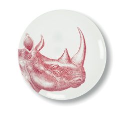 Sélectionné par Fleux Assiette Plate Rhinoceros En Porcelaine - O 27 Cm Online