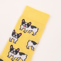 Coucou Suzette Chaussettes Bouledogue 35/44 - Jaune New