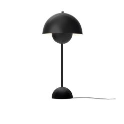 And Tradition Lampe Flowerpot Noir Mat Vp3 By Verner Panton Online