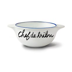 Pied de Poule Bol Breton En Faience - Chef De Tribu New