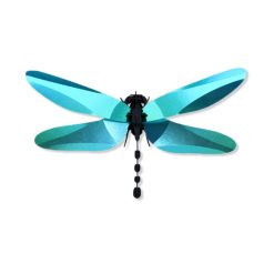 Assembli Trophee Origami Libellule Anisoptera - Vert Caribeen Brillant Online