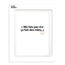 Image Republic Affiche Loic Prigent Me Fais Pas Rire - 30 X 40 Cm New