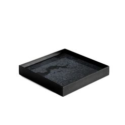 Ethnicraft Vide Poche En Miroir Charcoal - Noir New