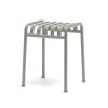 Hay Tabouret Palissade En Acier Poudre - Gris Ciel Hot