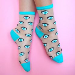 Coucou Suzette Chaussettes Transparentes 35/40 - Oeil New