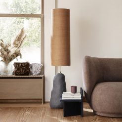 Ferm Living Pied De Lampe Hebe En Ceramique - H 100 Cm - Noir Online