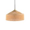 Honoré Suspension Parasol Franges - O 30 Cm - Naturel Clearance