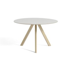 Hay Table Cph20 Ronde Chene Huile Mat & Linoleum - Creme New