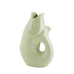 Sélectionné par Fleux Carafe / Vase Monsieur Carafon Poisson - Vert Mousse Clearance