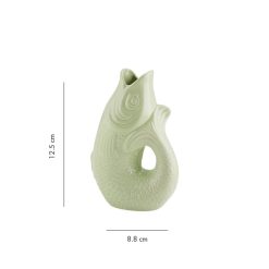 Sélectionné par Fleux Carafe / Vase Monsieur Carafon Poisson - Vert Mousse Clearance