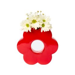 DOIY Vase Daisy Rouge Hot