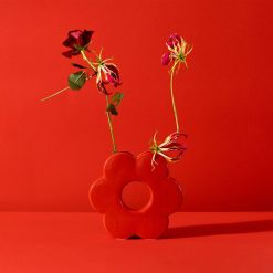 DOIY Vase Daisy Rouge Hot