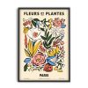 Sélectionné par Fleux Affiche Zoe Fleurs Et Plantes - Paris - 30 X 40 Cm New