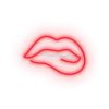 Sélectionné par Fleux Lampe Murale Neon Led Bitting Lips - Rouge Online