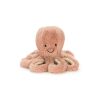 Jellycat Peluche Octopus Odell Bebe 14 Cm - Rose Best