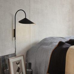 Ferm Living Applique Arum H 47 Cm - Noir Clearance