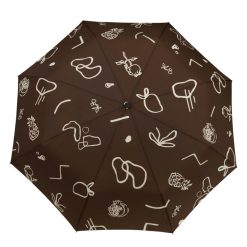 Original Duckhead Parapluie A Manche Tete De Canard - Chocolat Fruits Hot