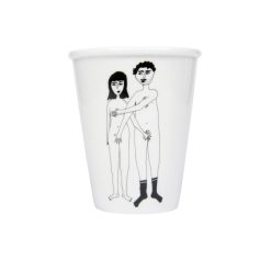 Helen B Gobelet Couple Nu De Face En Porcelaine Best