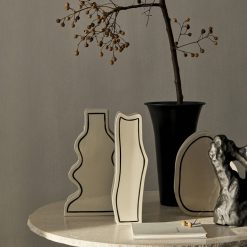 Ferm Living Vase Paste - Off-White Curvy New