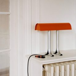 Hay Lampe De Table Anagram - O 14 X H 32,5 Cm - Orange Clearance