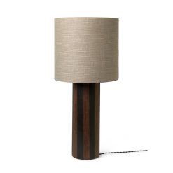 Ferm Living Pied De Lampadaire Post Chene - O 18 X H 70 Cm - Lines Online