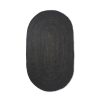 Ferm Living Tapis Eternal Jute Ovale - 230 X 340 Cm - Noir Best