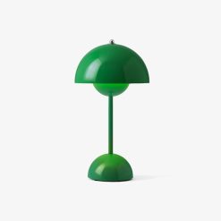 And Tradition Lampe A Poser Flowerpot Vp9 Sans Fil - Signal Green Best