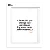 Image Republic Affiche Loic Prigent Je Ne Suis Pas Snob - 30 X 40 Cm New