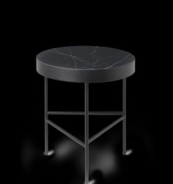 Ferm Living Table D'Appoint Marbre M - Noir Marquina Clearance