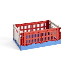 Hay Caisse Crate Mix S - Rouge / Bleu Hot