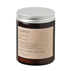 Fariboles Bougie Parfumee Happy 140 G - Citron Vert, Coco & Musc Wholesale