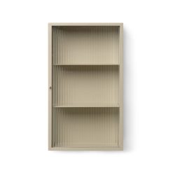 Ferm Living Etagere / Vitrine Murale Haze En Metal - Cachemire Hot