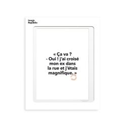 Image Republic Affiche Loic Prigent Ca Va ? Oui ! - 30 X 40 Cm Online