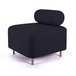 ENOstudio Ottoman Bovari Velours Bleu Nuit Riviera 79 Best