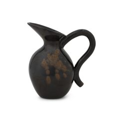 Ferm Living Carafe Verso En Gres - Noir/Brun Hot