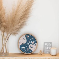 Ocean Clock Horloge Semaine Pour Enfant En Bois - Bleu Clearance