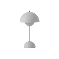 And Tradition Lampe A Poser Flowerpot Vp9 Sans Fil Gris Clair Mat Best