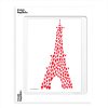 Image Republic Affiche Bm Soledad Tour Eiffel Coeur - 30 X 40 Cm Clearance