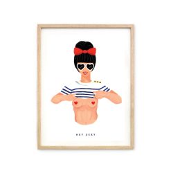 All the ways to say Affiche Sexy Girl - 29,7 X 39,7 Cm Clearance