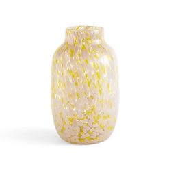 Hay Vase Splash Round - O18,5 X H 30 Cm - Rose/Jaune Best