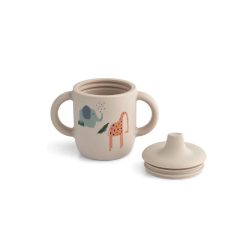 Liewood Tasse D'Apprentissage Neil - Safari Sandy Mix Clearance