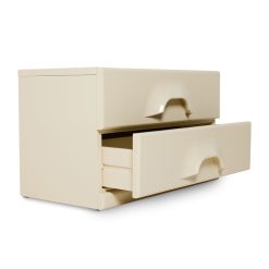 HK Living Commode 2 Tiroirs - 60 X 35 X 35,2 Cm - Creme Wholesale